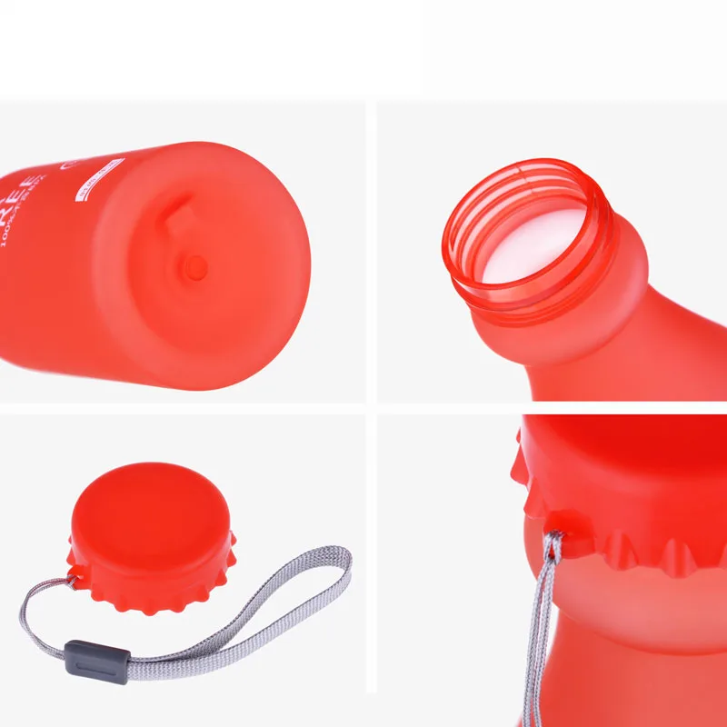 550 мл небьющиеся пластиковые бутылки с водой / открытый спорт BPA бесплатные