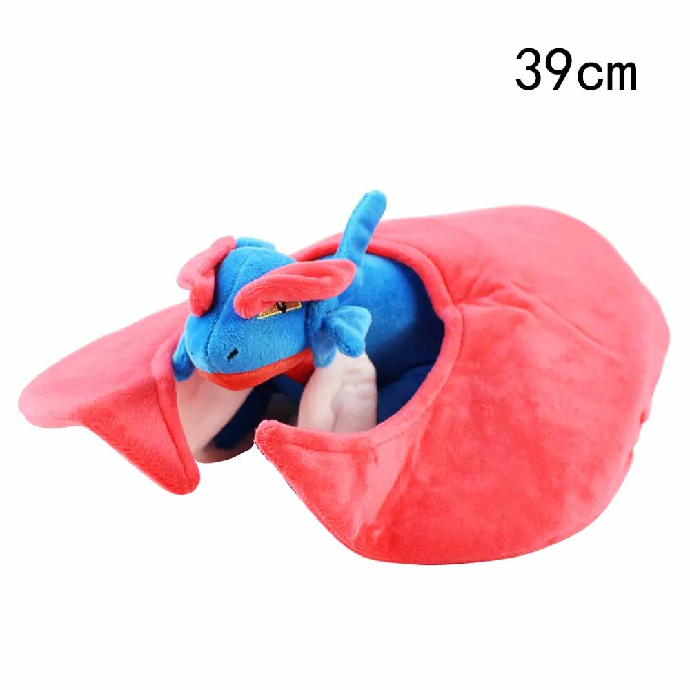14 см-39 см 24 стиля хиноараши Bounsweet Poipole Typhlosion Turtwig Garchomp Volcarona Charmander Jangmo-o Ampharos плюшевые игрушки - Цвет: 39cm style a