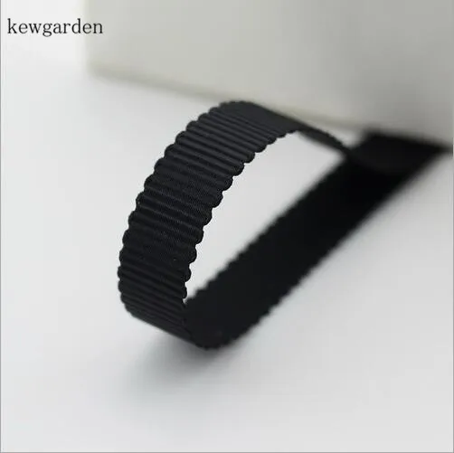 Kewgarden 10 мм 3/" волна корсажная лента для кромки лента вручную изготовленная лента DIY лук аксессуары атласные упаковочные ленты Riband 50 ярдов