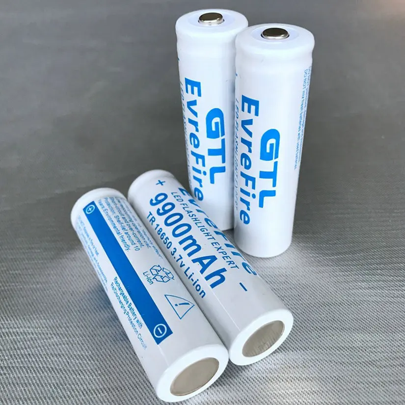 18650 Батарея 3 7 V 9900mah литий ионная аккумуляторная батарея безопасная