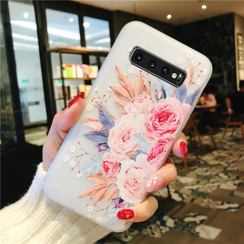 Чехол для samsung galaxy S10 Lite Plus S10Lite S10Plus Мягкий Роскошный силиконовый милый