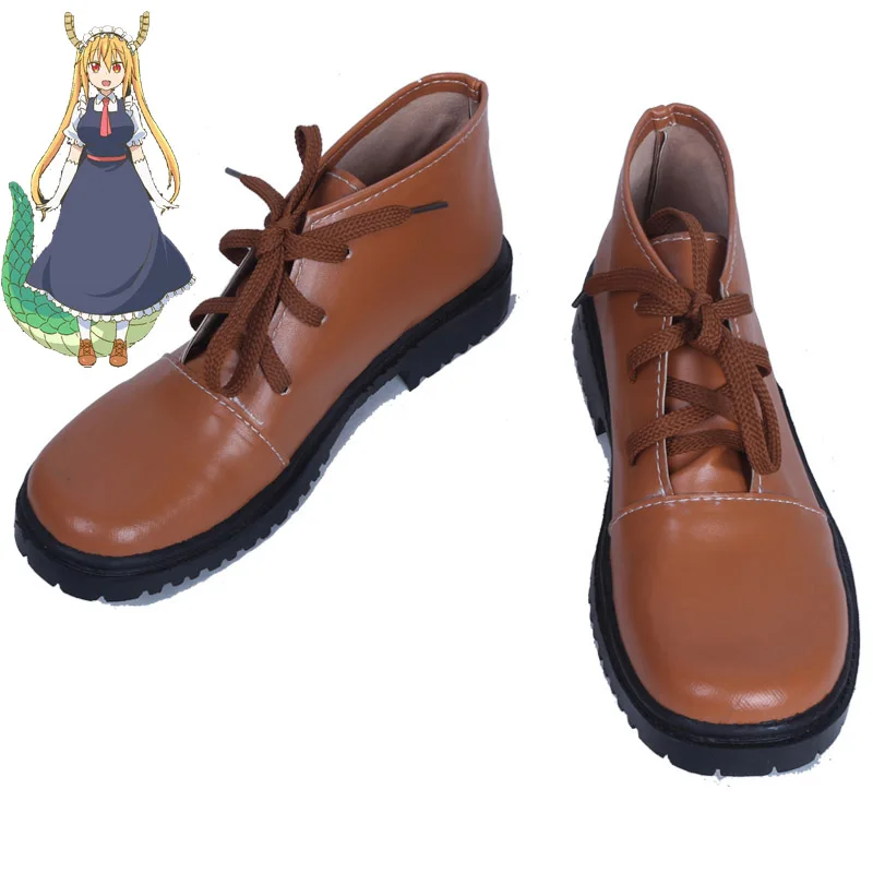 

Custom Made kobayashi-san chi no maid dragon Tooru Cosplay Shoes Anime Boots