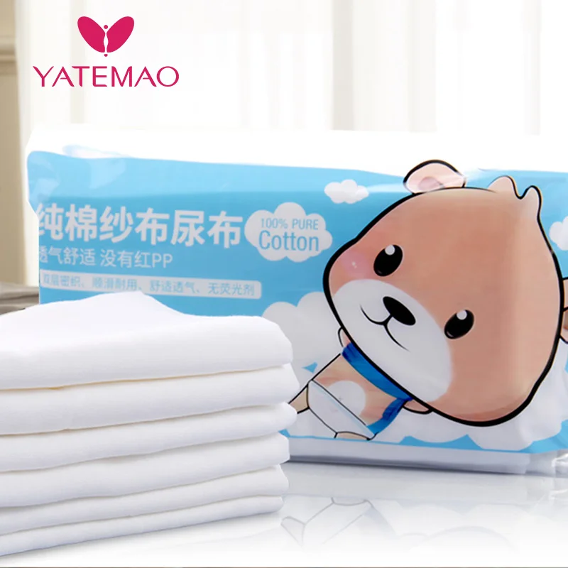 Многоразовые детские подгузники YATEMAO 6 шт. тканевые вкладыши для подгузников