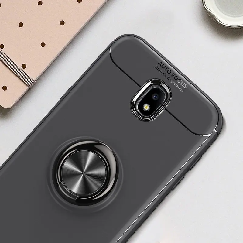 Чехол с кольцом-подставкой для Samsung Galaxy J2 Prime J3 J7 2017 J5 Pro 360 вращающийся магнитный