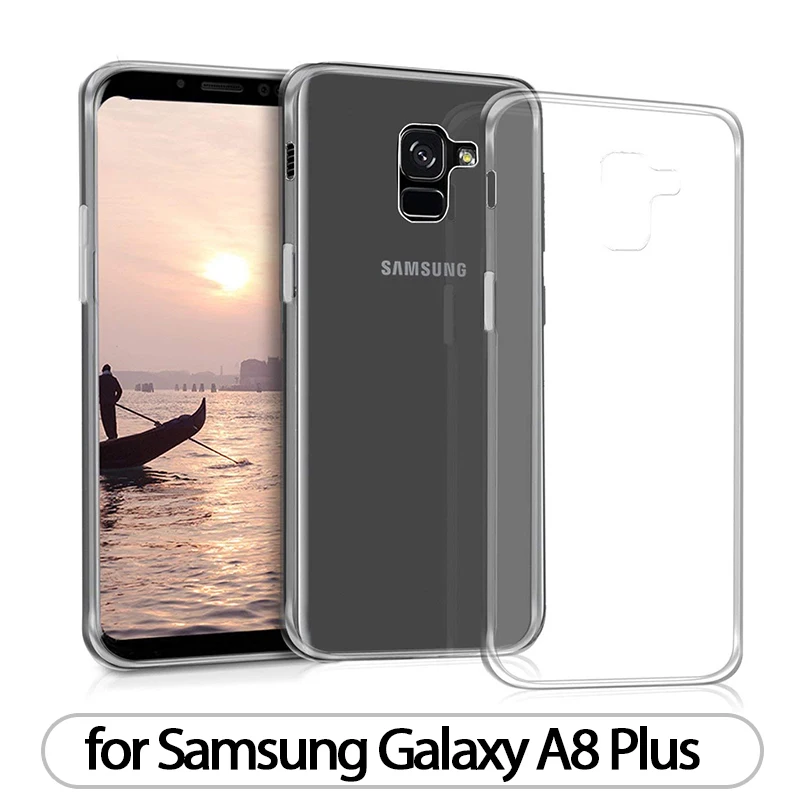 Чехол для samsung Galaxy A6, A7, A8, A9,, TPU, силиконовый, прозрачный, облегающий бампер, мягкий чехол для samsung A6 Plus, A8 Plus,, задняя крышка
