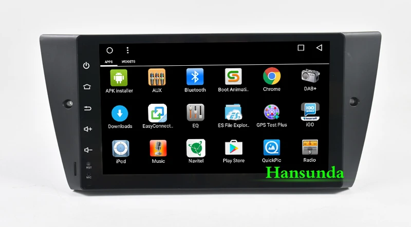 Android 7 1 HD четырехъядерный &quotавтомобильный ПК мультимедиа для BMW E90 серия dvd