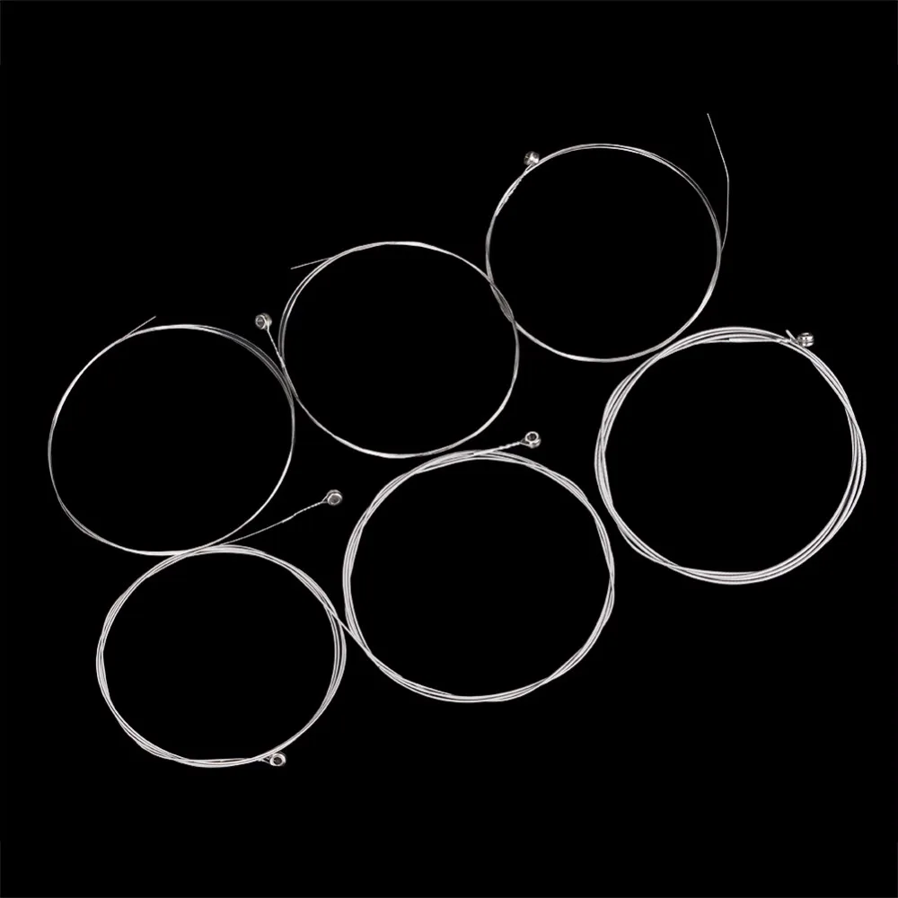 New Acoustic Electric Guitar Strings Perfect For Learners 6 Pcs Guitarra Bass Parts &amp Accessories | Спорт и развлечения
