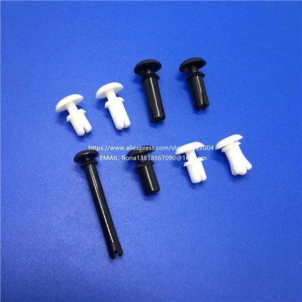1000 шт. R30 Серия 3 мм нейлоновая заклепка пластиковая белый/черный|rivet plastic|rivets
