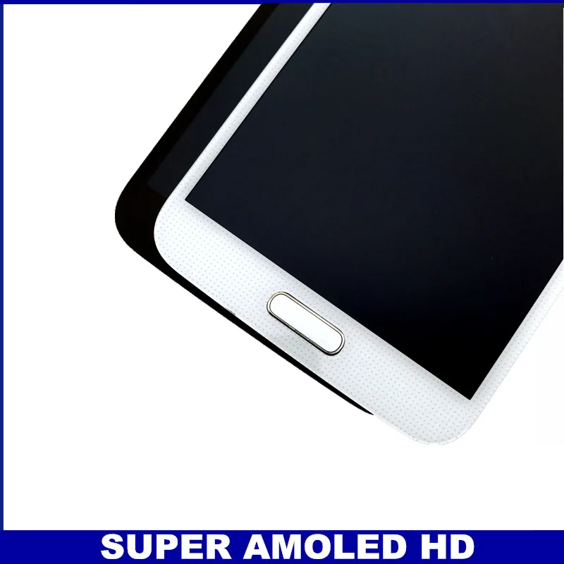 Для samsung Galaxy S5 i9600 G900F G900 lcd SUPER AMOLED HD запасной дисплей сенсорный экран с дигитайзером сборка кнопка Home