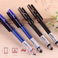 1 pcs new multi functional erasable pen friction gel pens 0 5 creative black ink south korea student stationery school office