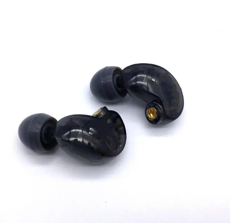 Быстрая! SE215 Hi-Fi стерео наушники с шумоподавлением 3,5 мм mmcx SE 215, вставные наушники с раздельным кабелем, гарнитура, сабвуфер - Цвет: BLACK SE215