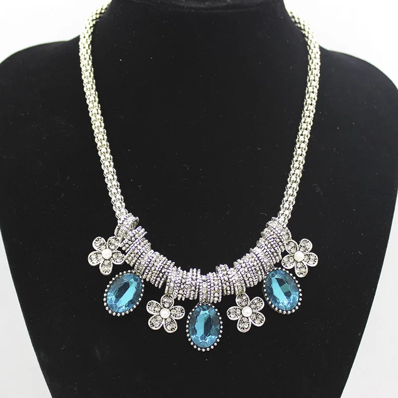 Мода 2019 г. Европа Новый Личность Кристалл цепочки и ожерелья Шарм для женщин день