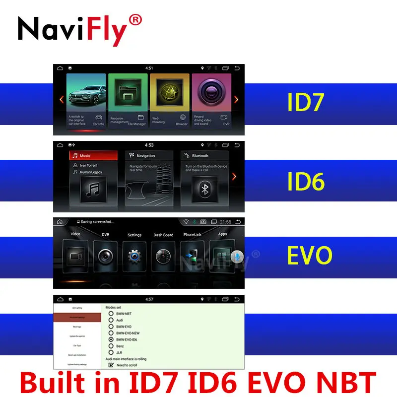 Бесплатная доставка 10 2 &quotID7 Android 7 1 автомобильный dvd мультимедийный плеер gps Navi