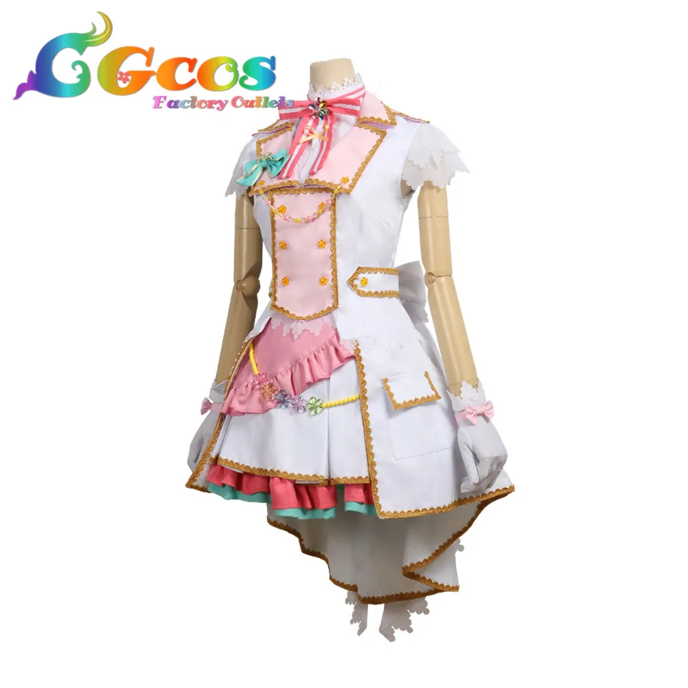 CGCOS Косплей Косплэй костюм Bang Dream Пастель * палитра 2nd один Ая Maruyama Аниме Костюмы с