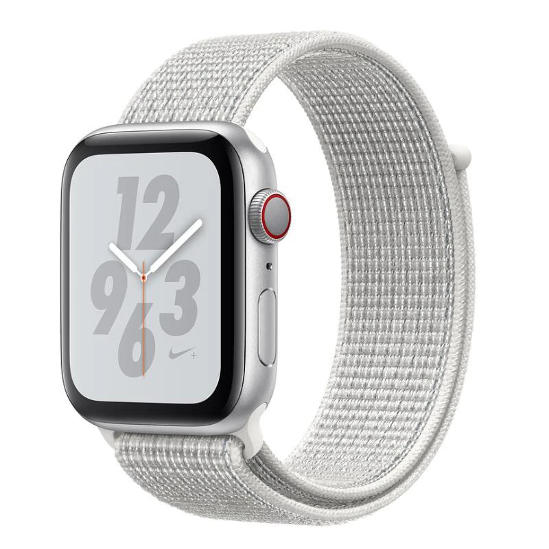 Светильник со светоотражающим браслетом, спортивный ремешок для Apple Watch, 44 мм, 42 мм, 40 мм, 38 мм, нейлоновый ремешок для iwatch, серия 5, 4, 3, 2, 1 - Цвет ремешка: White-reflective