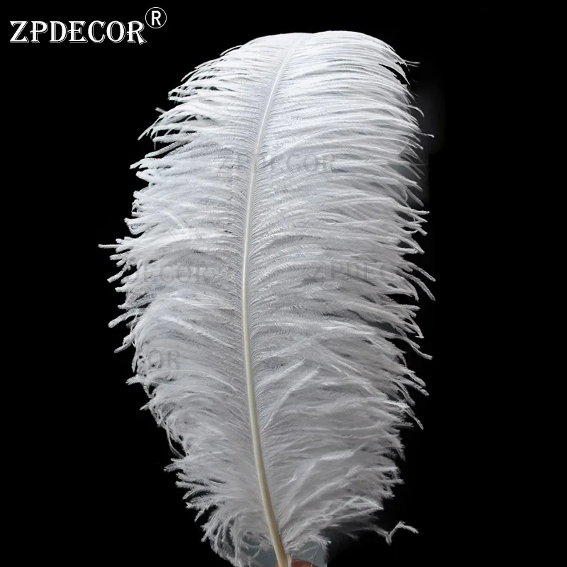 

Белые перья для рукоделия ZPDECOR 55-60 см