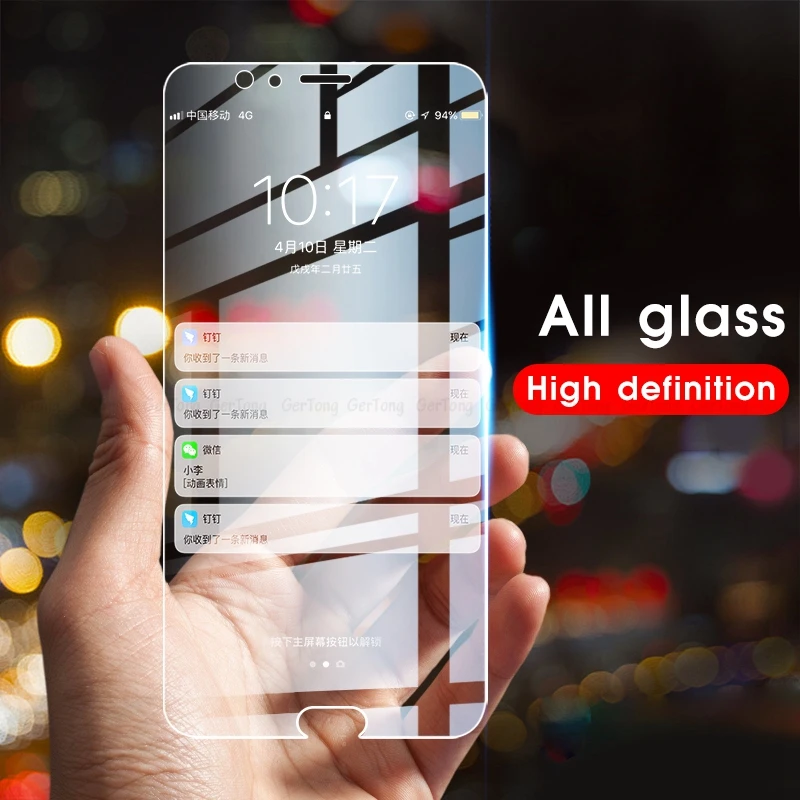 2 упаковки из закаленного стекла для huawei mate 20 X Lite mate 10 Pro P10 Plus HD стеклянная плёнка для Honor 8X Max 8A экран протектор