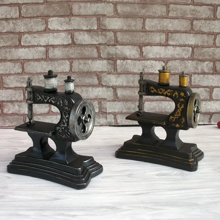 Креативная копилка для денег ретро швейная машина винтажная полимерная монет |