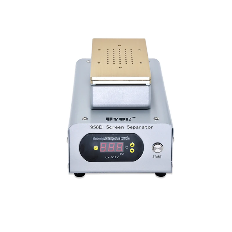 UYUE 958D Высокая мощность Встроенный два больших насоса 7 дюймов вакуумный ЖК