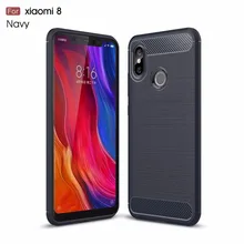 50 шт./лот углеродное волокно ТПУ новейший мягкий чехол для Xiaomi Mi 5