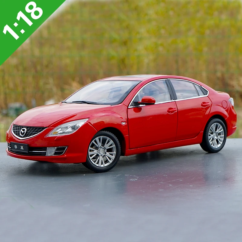 1:18 Mazda 6 красный седан сплава литья под давлением модель автомобиля игрушка