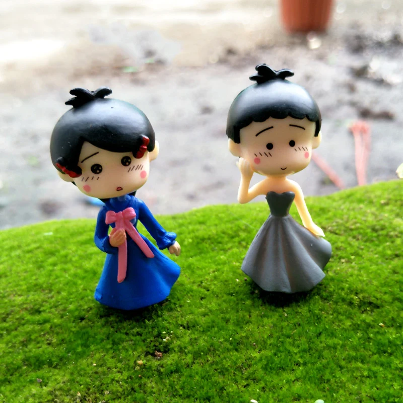 Блестящие куклы принцессы из Чиби для девочек модель микро сказочного сада