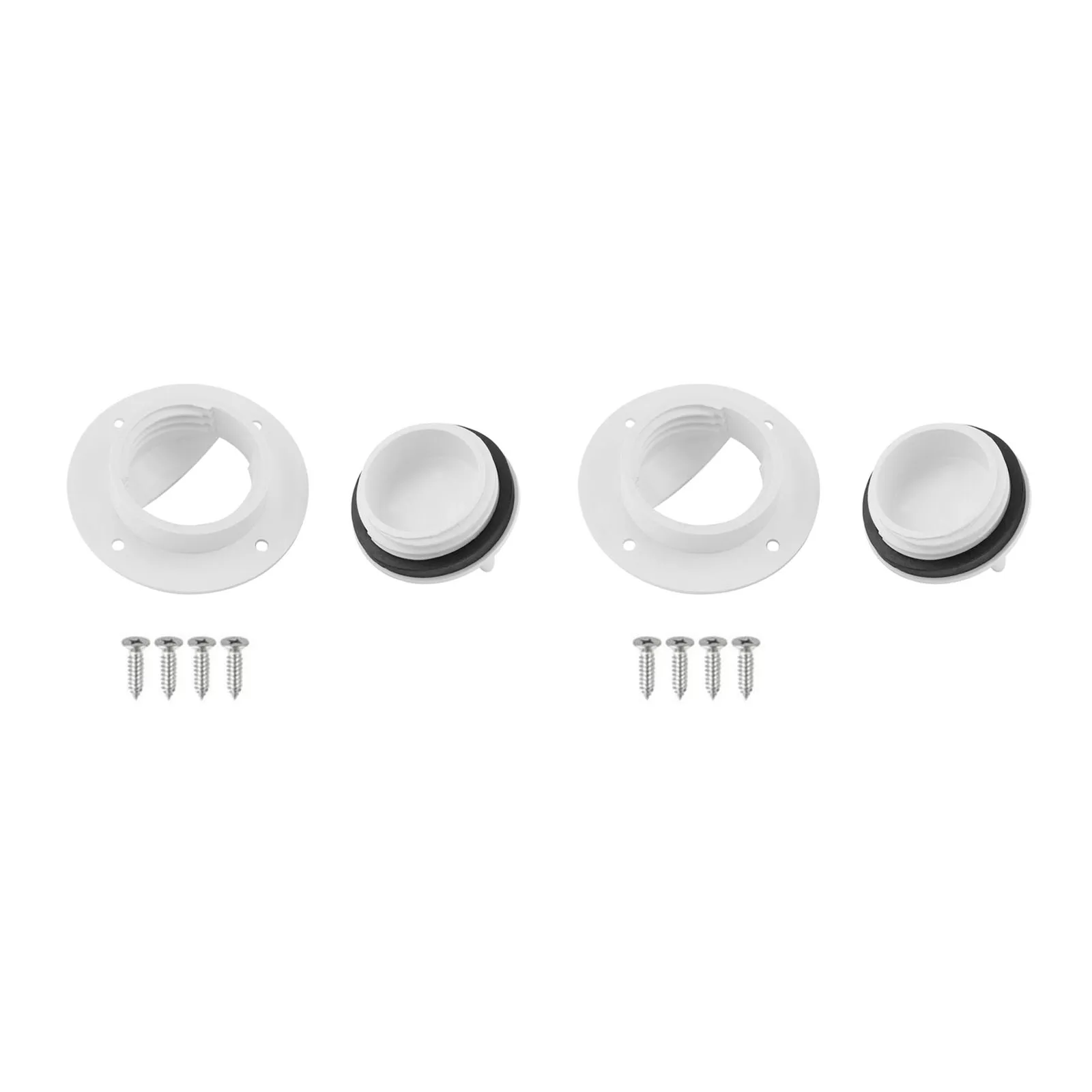 2 шт. Универсальный Белый Нейлоновый морской торшер с креплением на колоду