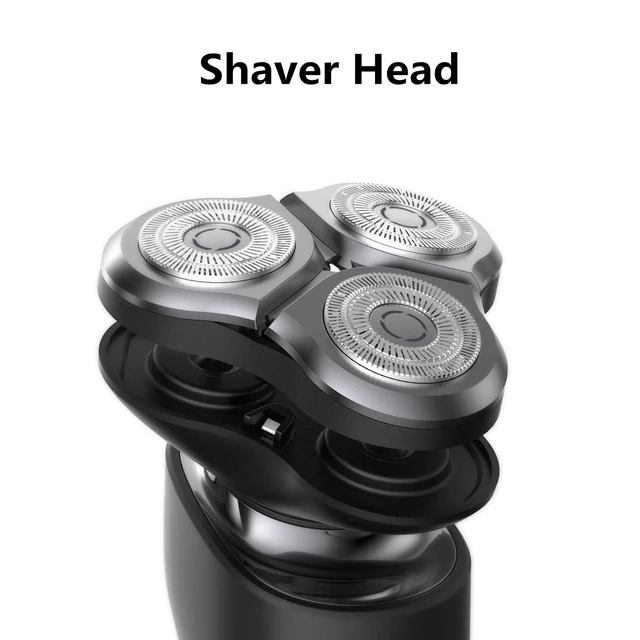 Shaver Head Оригинальная бритва для электробритва Xiaomi Mijia для мужчин, головка 3, для сухого влажного бритья, основное-Sub, двойное лезвие, моющееся, турбо+ режим, удобная чистка - Цвет: Shaver Head