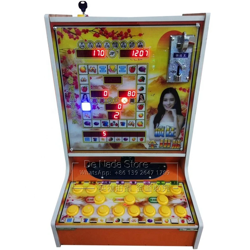 Игровой автомат Africa Love Beauty игровой с монетами деревянными фруктами джекпот