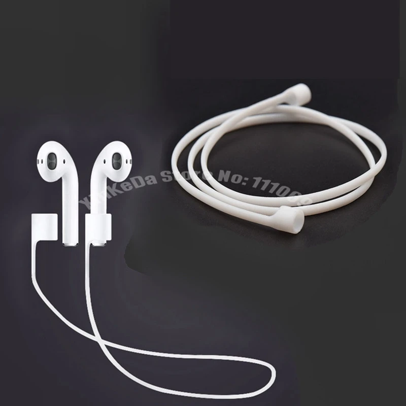 Ремешок Airpods для беспроводных наушников Apple iphone 7 7plus 100 шт. Bluetooth наушники мягкий