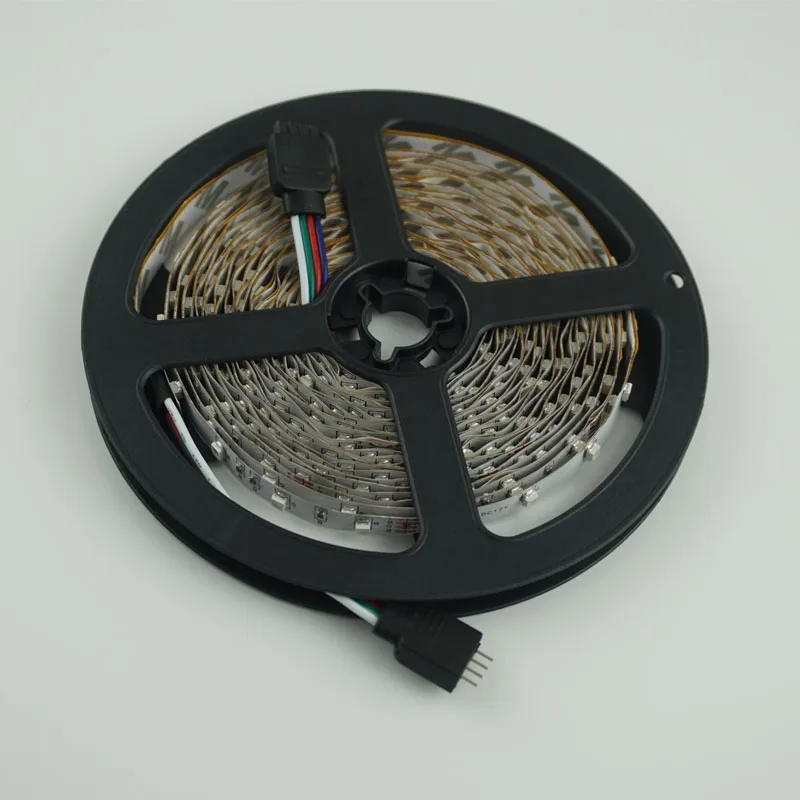 Украшение дома Лампы 24Key RGB СВЕТОДИОДНЫЕ Ленты 5 М 300Led 3528 SMD ИК Пульт 12 В 1A Адаптер