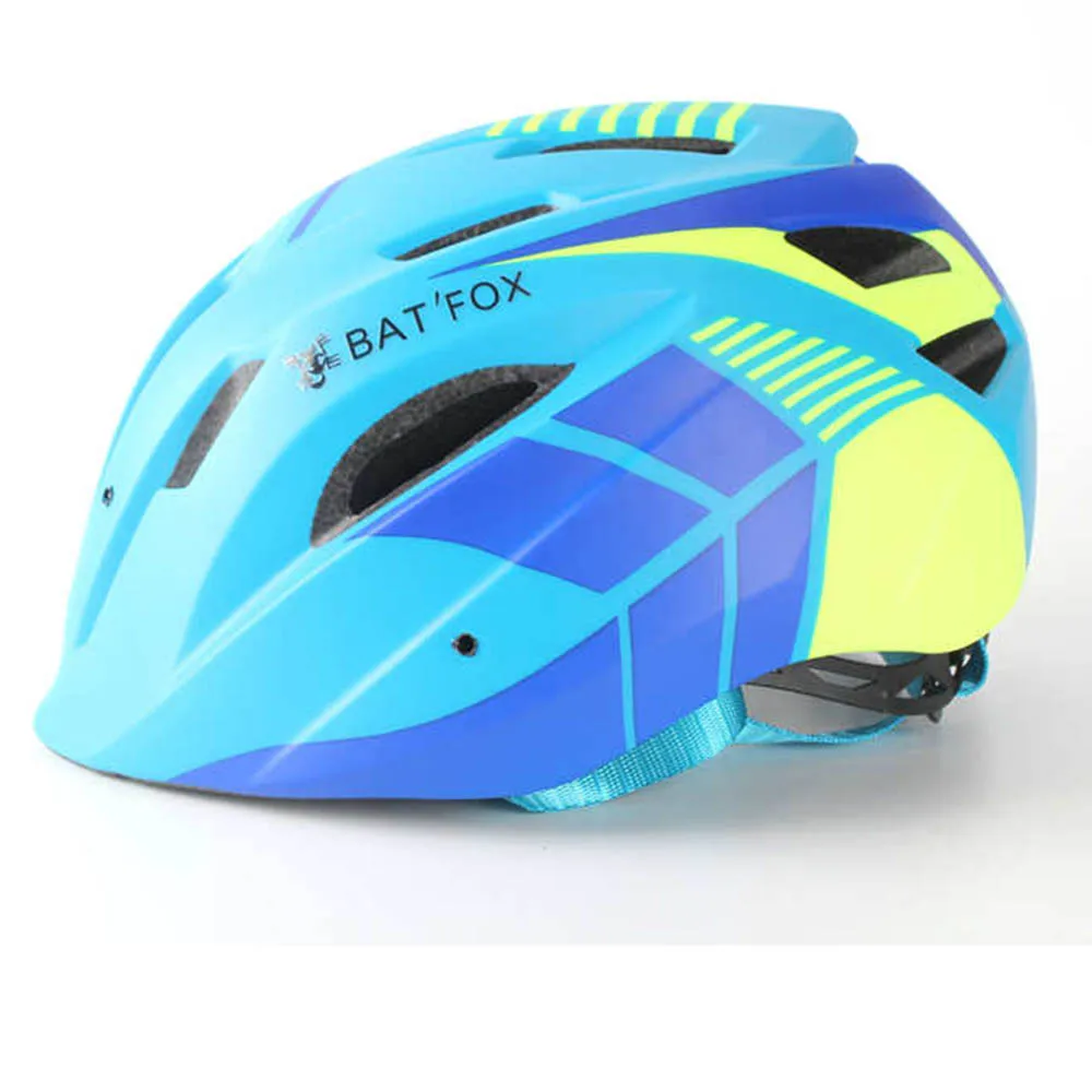 Детский велосипедный шлем BATFOX для мальчиков и девочек детский fietshelm Велосипедная