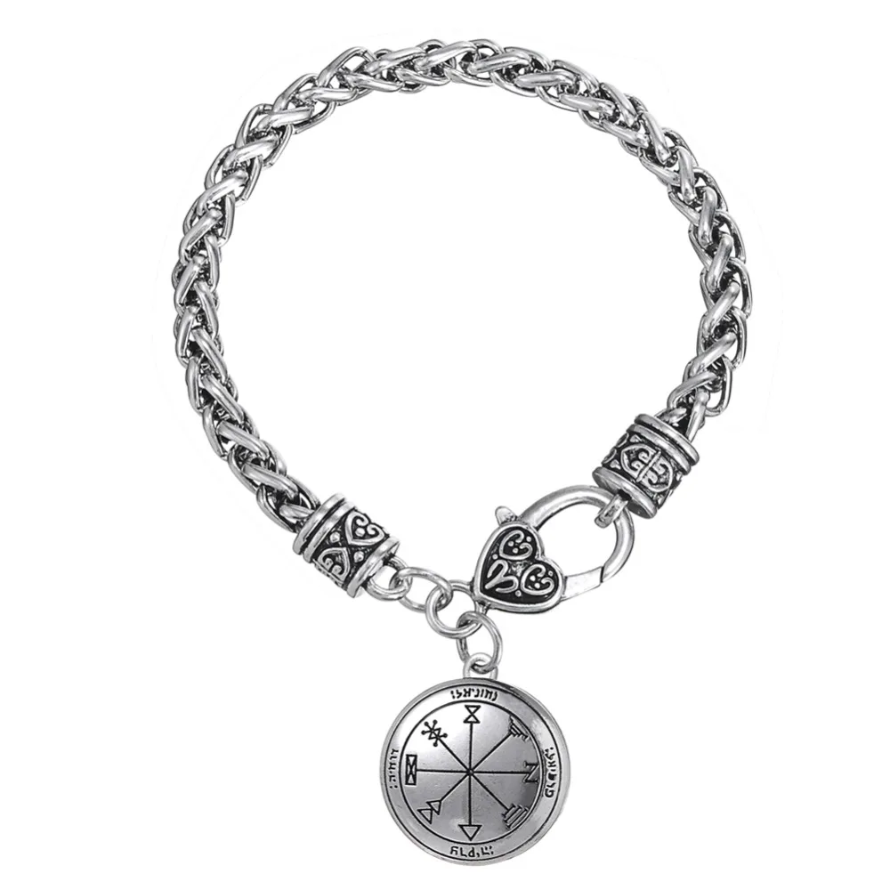 Dawapara амулет первая Pentacle of Jupiter key кулон &quotСоломон&quot wrap мужской браслет ювелирные