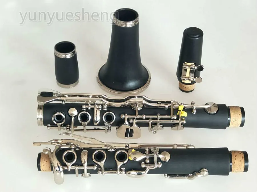 Высококачественный кларнет Bb Ebonite 19 клавиш хороший звук|Латунные детали и