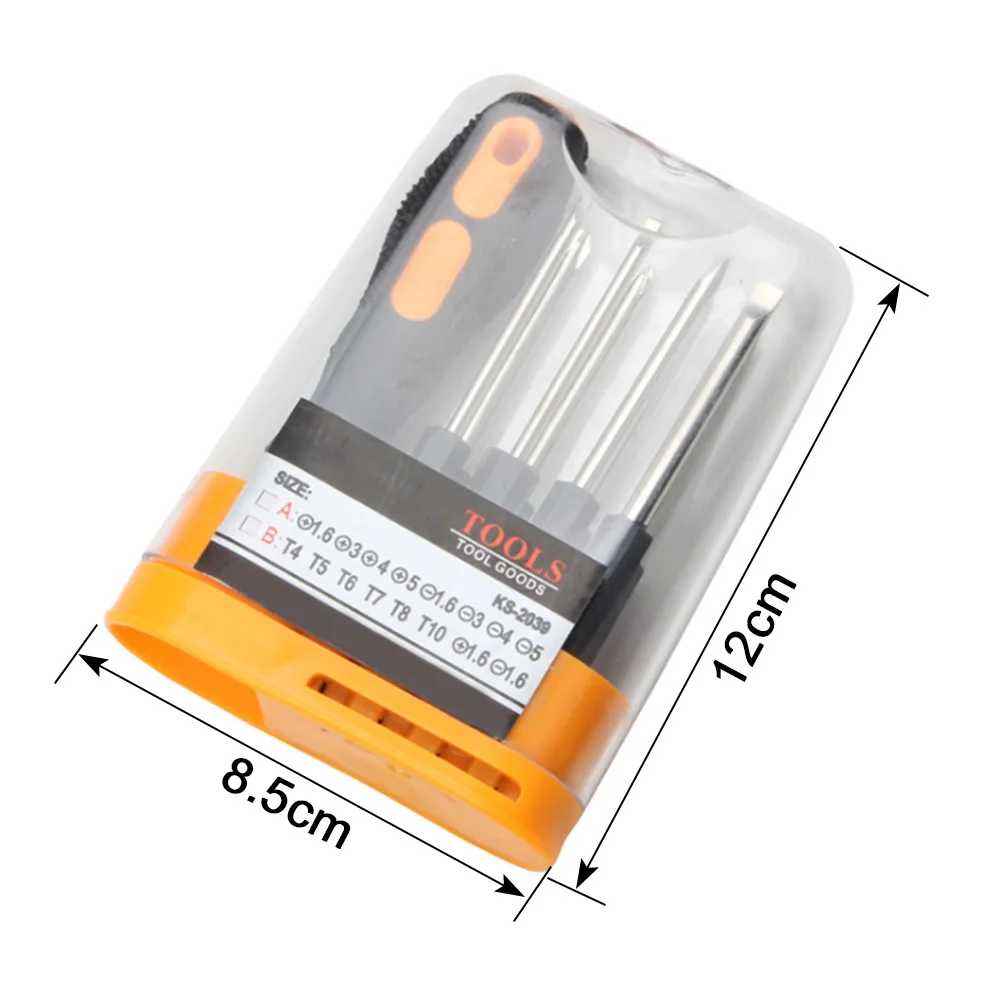 

9pcs Screwdriver Tool Kit Multi Function Computer Repair Equipment Screw Bits Portable Hand Tools