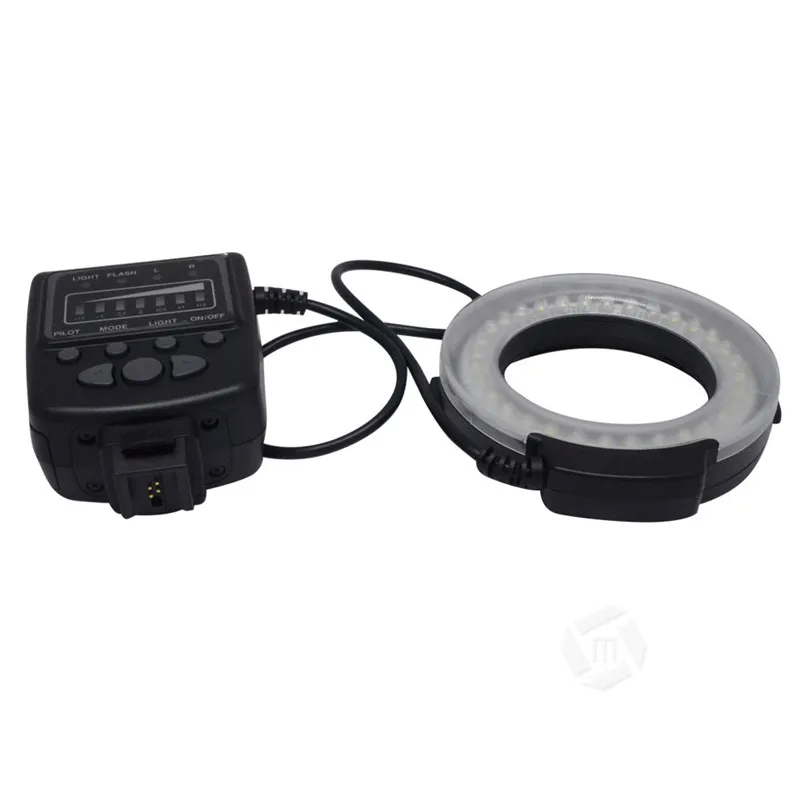 Mcoplus FC100 Кольцевая вспышка для макросъемки светодиодсветильник + SH20 фотовспышки с