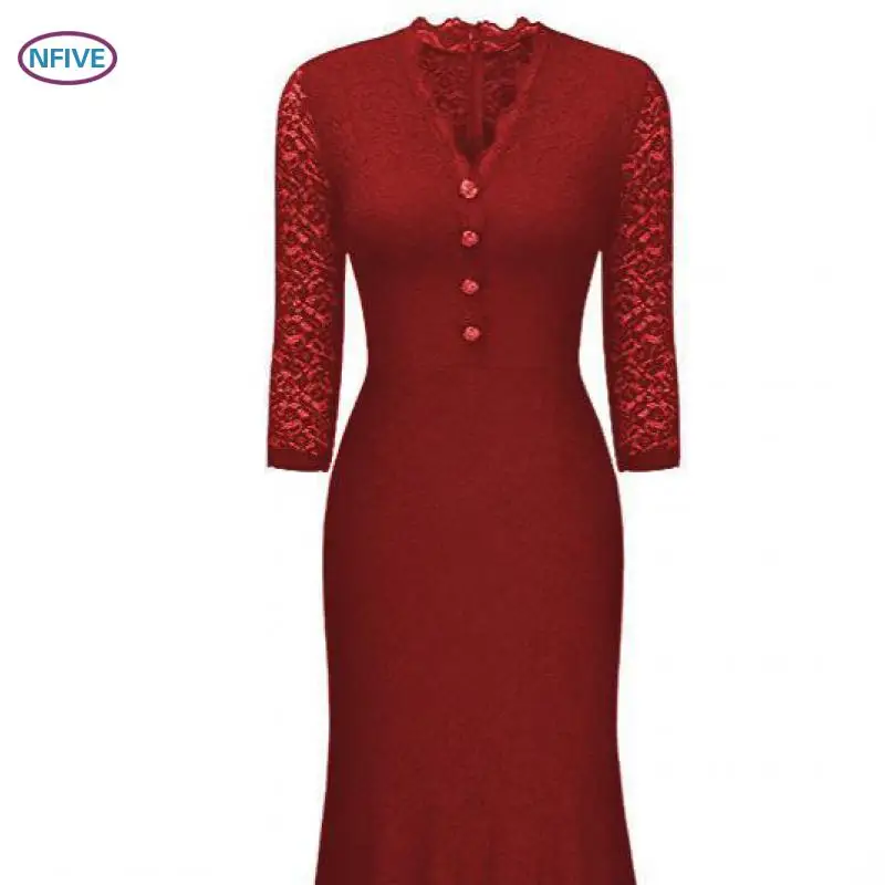 NFIVE бренд 2017 женские большие маятниковые платья летние европейские Новые с глубоким v образным вырезом