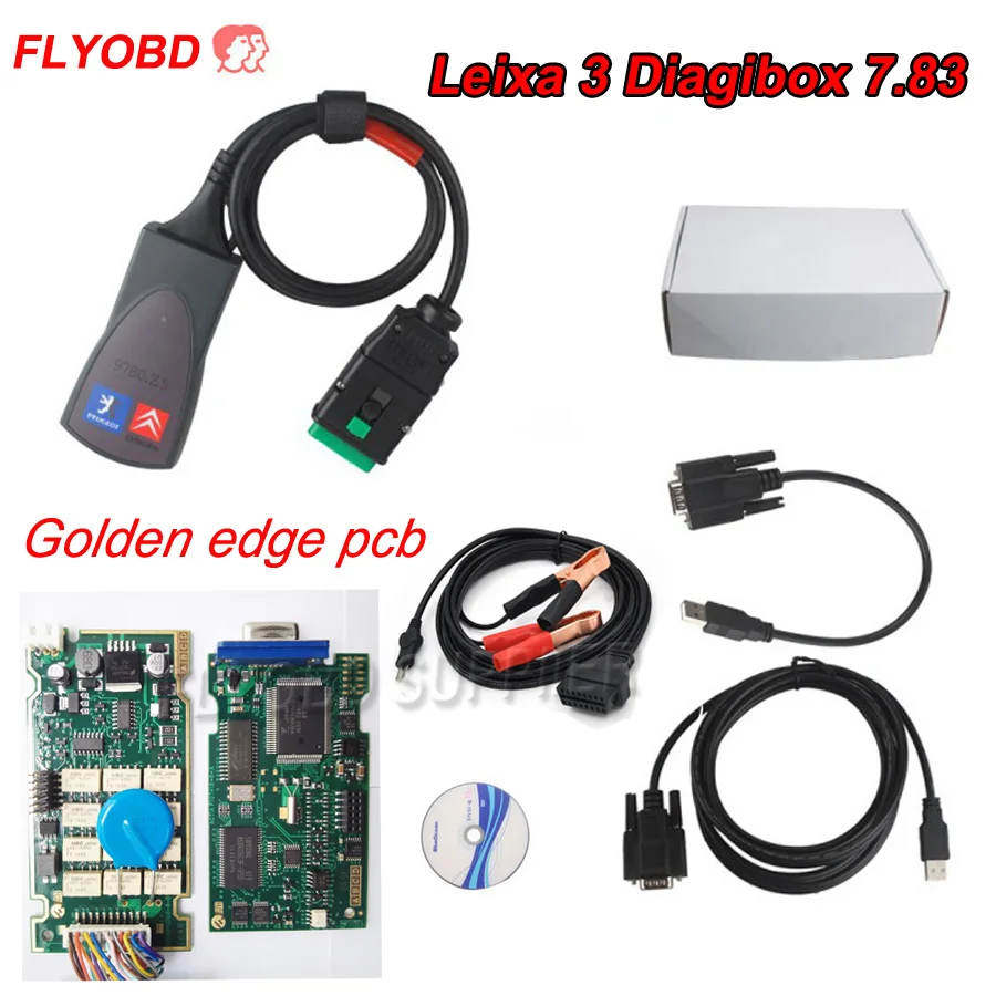 Автомобильный диагностический сканер Diagbox 7 83 LEXIA 3 PP2000 для Citr/en & Peuge/t Lexia3