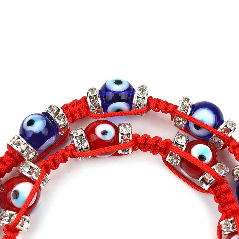 2020 ювелирные изделия ручной работы браслет из бисера сглаза красная строка