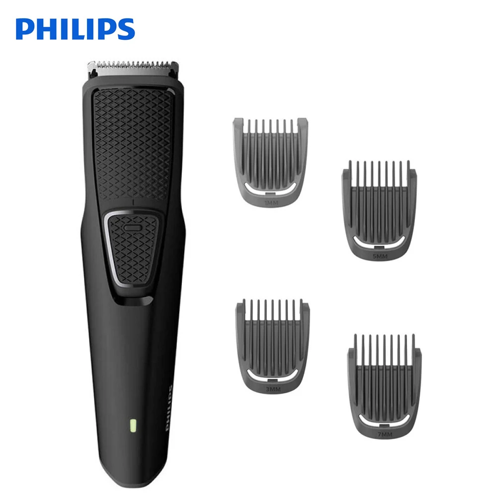 Новинка, Электробритва Philips BT1214 с титановым лезвием, перезаряжаемая машинка для стрижки волос, электрическая бритва для мужчин