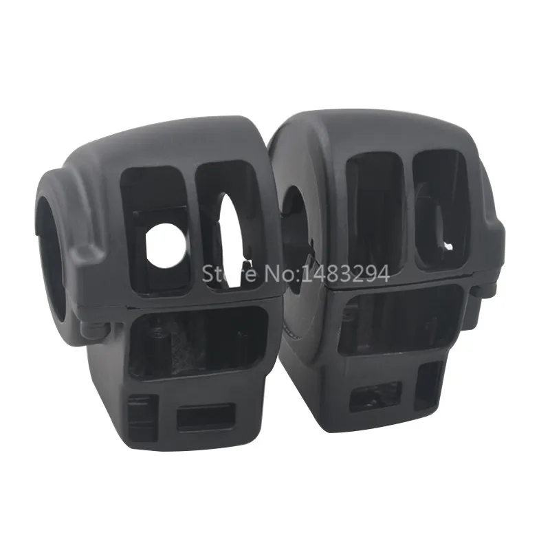 

2pcs Black Switch Housing Cover Case Fits For Harley Touring Electra Glide Ultra 1996-2013