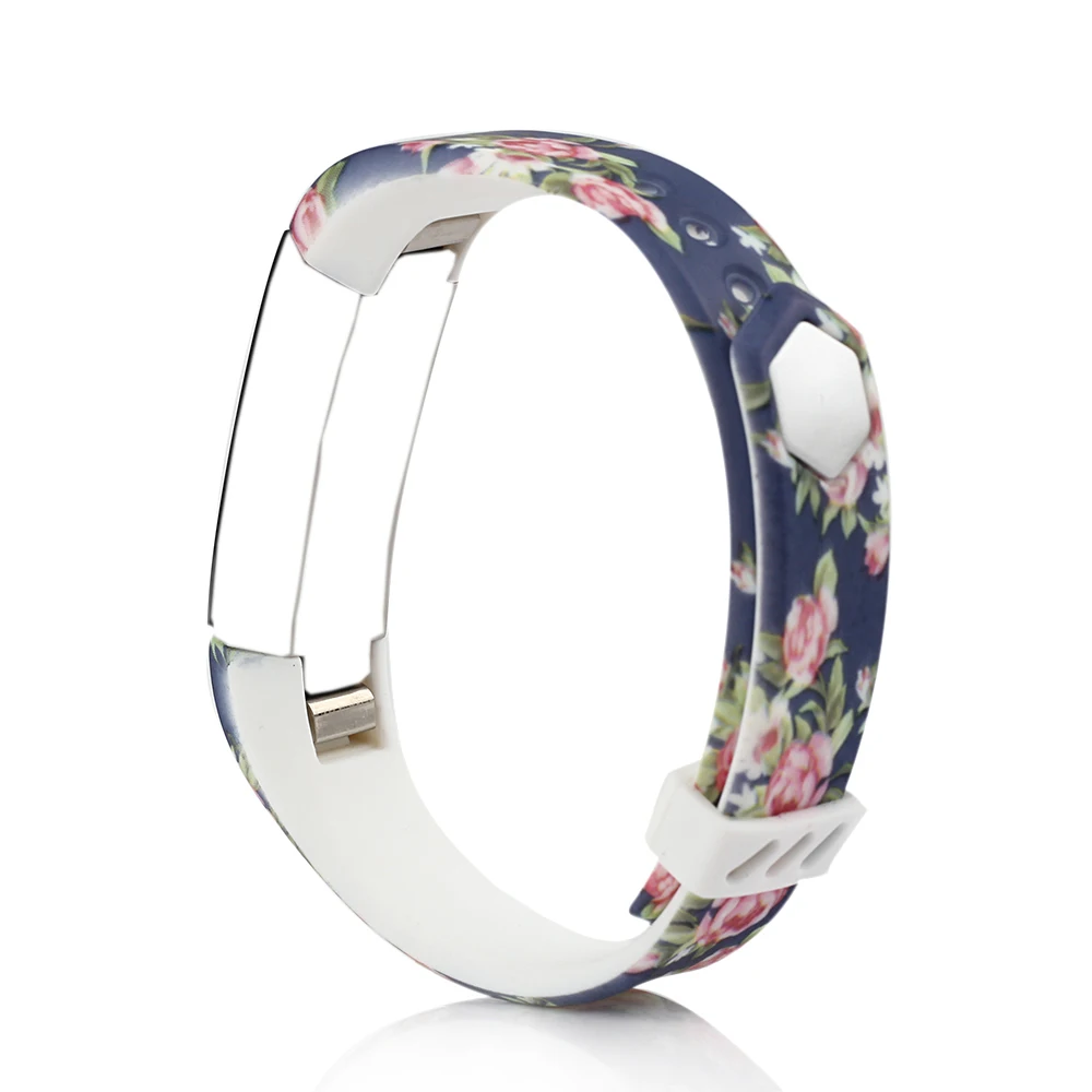 Bemorcabo Для Fitbit Alta Bands мультипликационный Графический DIY сменный браслет с