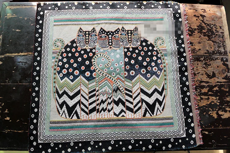 Подушка этническая ткань льняная хлопковая африканская для пэчворка тканые