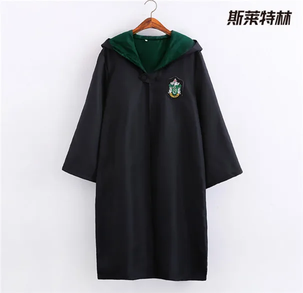 Sly 125 Action hp Quidditchs Colth Hogwart Robe плащ Гриффиндор слизеринс hp Harri Magic платье косплей костюм Одежда для сцены - Цвет: Sly 125