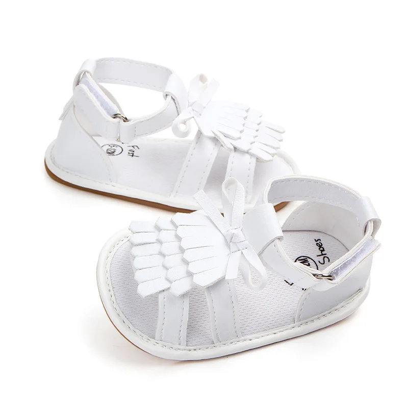 Новое предложение партиями по 3 слоя с кисточками для маленьких девочек Летние