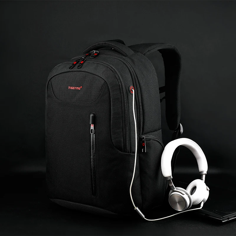 Tigernu Brand Men Laptop Backpack Fashion Trend Soild School for teenagers Female mochila Anti theft military backpack | Багаж и сумки