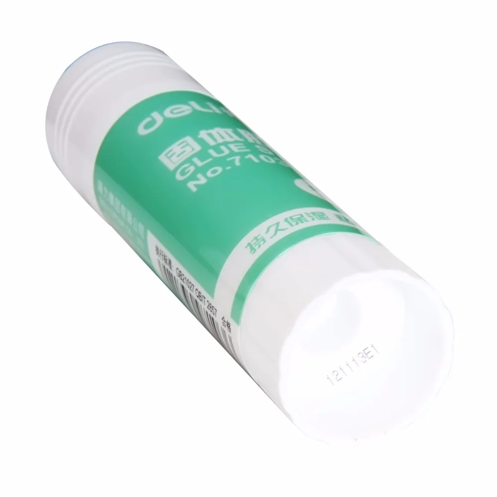 Deli 1 pcs PVA Liquid glue Stick Big Size 36g High Viscosity Solid Glue Good Slip Drying White Color 30x110mm 7103 | Канцтовары для