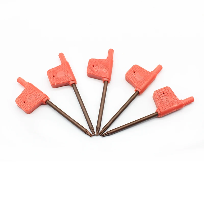 Гаечный ключ с красным флагом T8 держатель инструментов винтовой драйвер