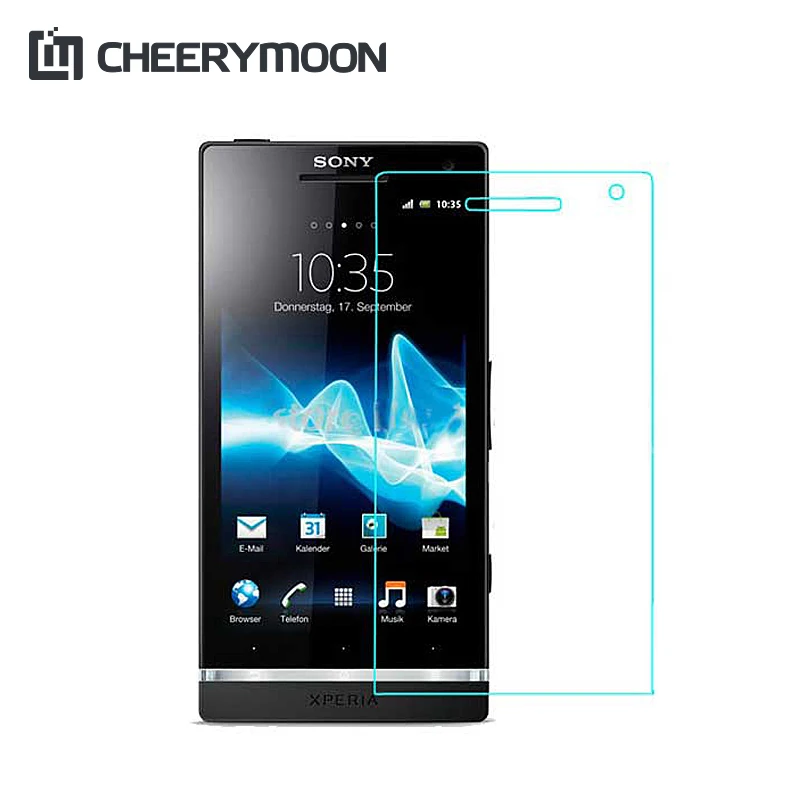 Нано ударостойкая мягкая прозрачная Защитная Для sony Xperia S LT26i мягкий ультратонкий