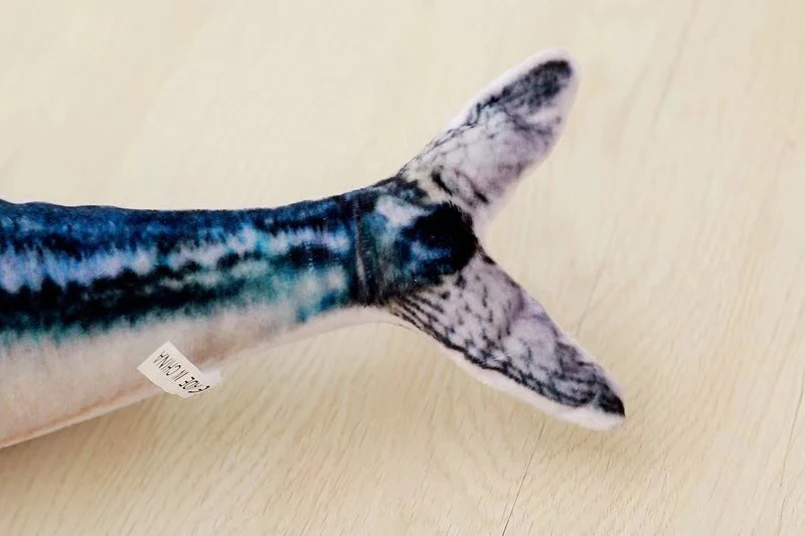 60 см мягкая лосось настоящая жизнь плюшевые игрушки Saury креативный китайский окунь моделирование чучело лосось Подушка, домашний декор игрушка для кошек